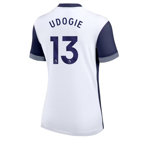 Fotbalové Dres Tottenham Hotspur Destiny Udogie #13 Dámské Domácí 2024-25 Krátký Rukáv